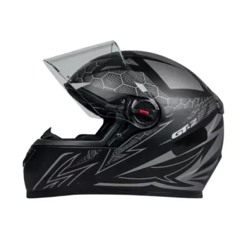 Capacete FW3 GTX GT2 Grafite fosco c/ vis interna - Foto 2