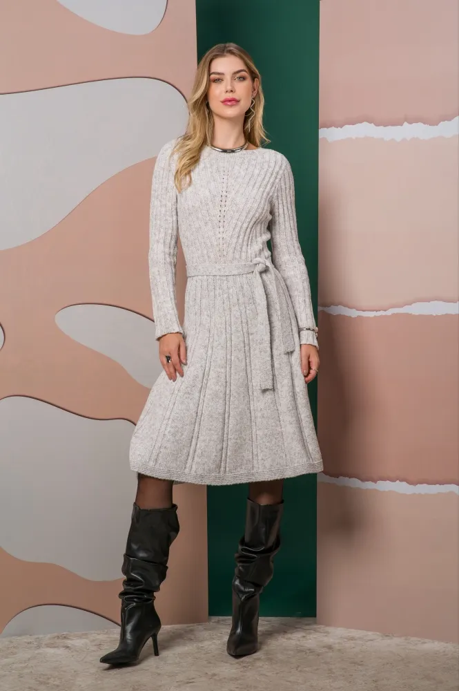 Vestido tricot mousse GM 1447 Tam M