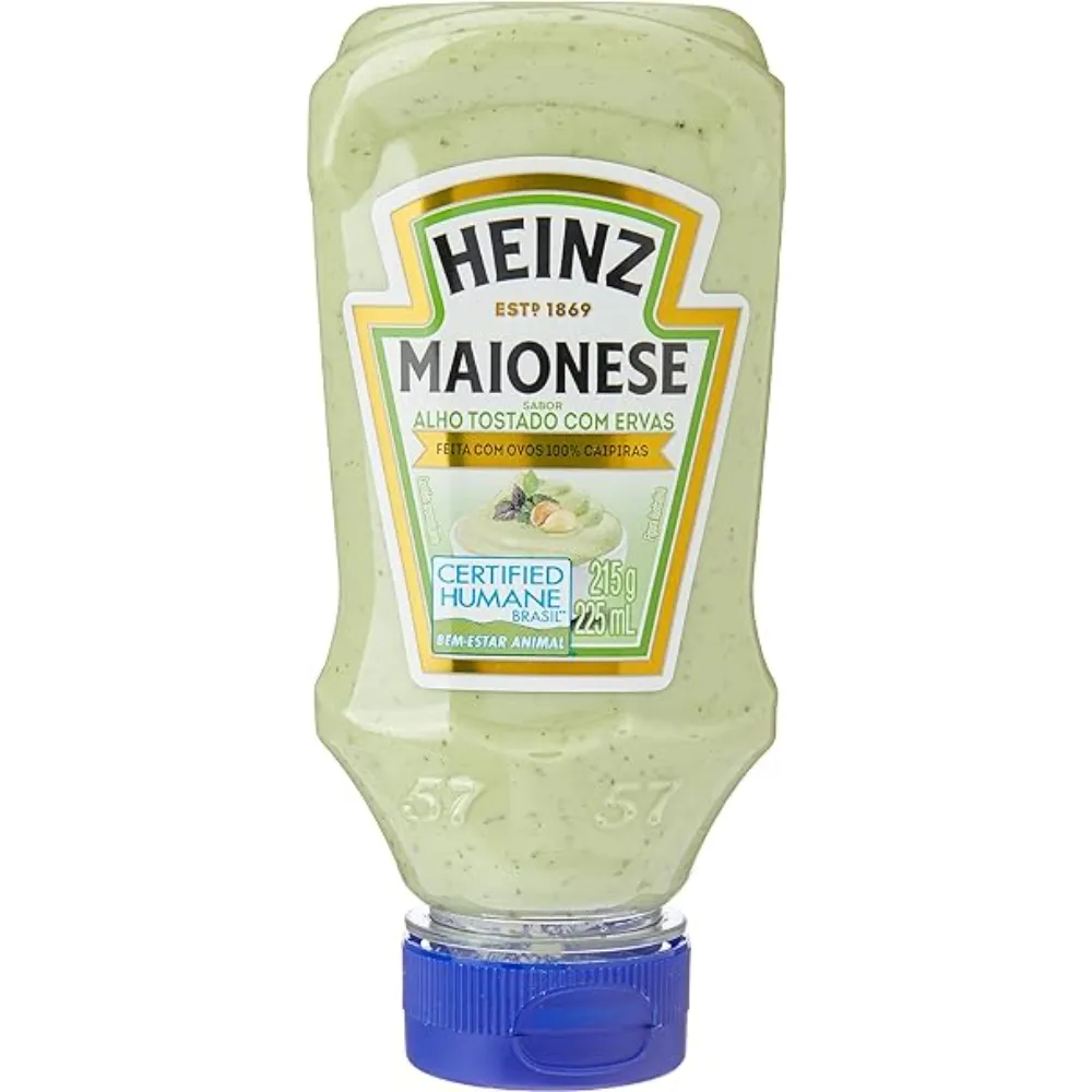 Heinz Maionese de Alho com Ervas 215g