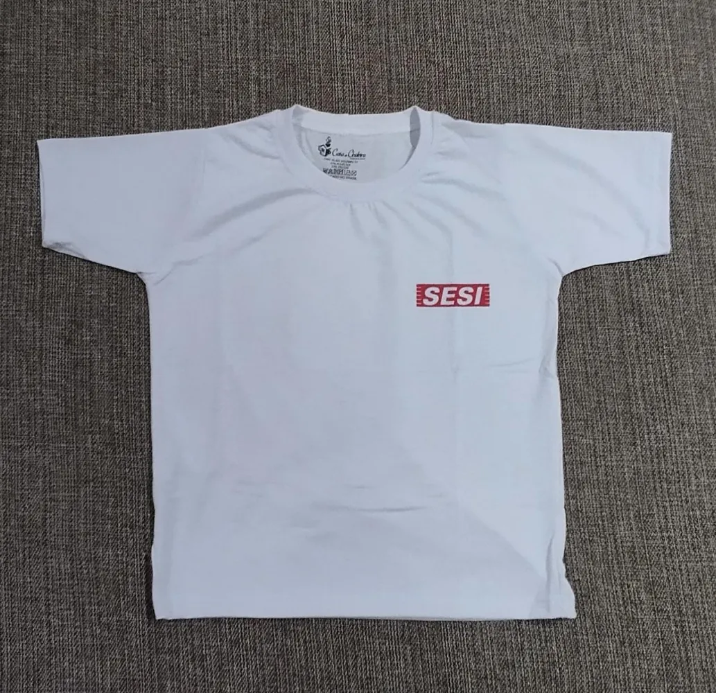 CAMISETA MANGA CURTA SESI