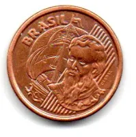 2004 - 1 Centavo - Moeda Brasil - Estado de Conservação: Muito Bem Conservada (MBC) - Foto 2