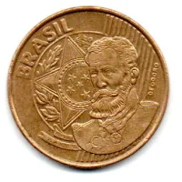 2009 - 25 Centavos - Moeda Brasil - Estado de Conservação: Muito Bem Conservada (MBC) - Foto 2