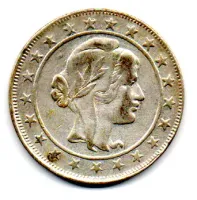 1930 - 2000 Réis - Mocinha - Prata .500 - Aprox 8g - 26mm - Moeda Brasil - Foto 2
