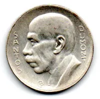 1936 - 5000 Réis - Santos Dumont - Prata .600 - Aprox 10g - 27,5mm - Moeda Brasil - Foto 2