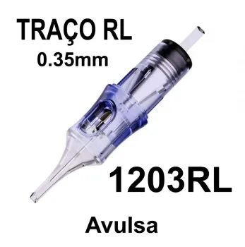 Cartucho TCM - TRAÇO 1203RL 0.35mm Avulso - LIQUIDAÇÃO