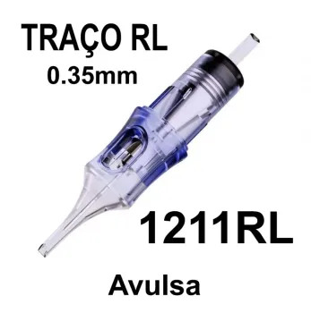 Cartucho TCM - TRAÇO 1211RL 0.35mm Avulso - LIQUIDAÇÃO