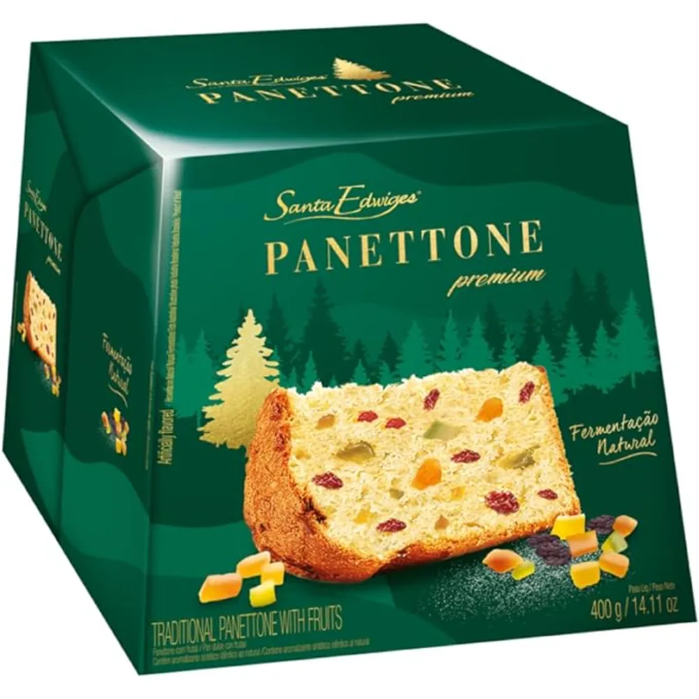 Santa Edwiges Panettone Frutas 400G Premium