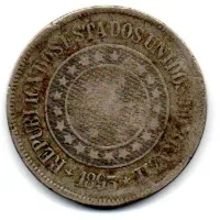 1899 - 100 Réis - Moeda Brasil