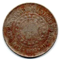 1897 - 200 Réis - Moeda Brasil