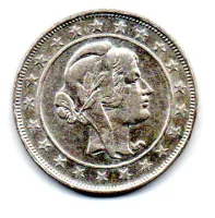 1924 - 2000 Réis - Mocinha - Prata .500 - Aprox 8g - 26mm - Moeda Brasil - Foto 2