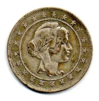 1934 - 2000 Réis - Mocinha - Prata .500 - Aprox 8g - 26mm - Moeda Brasil - Foto 2