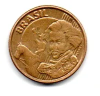 2015 - 10 Centavos - Moeda Brasil - Estado de Conservação: MBC - Foto 2