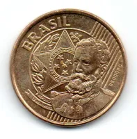 2021 - 25 Centavos - Moeda Brasil - Estado de Conservação: SOB - Foto 2