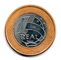 2006 - 1 Real - Moeda Brasil - Estado de Conservação: MBC