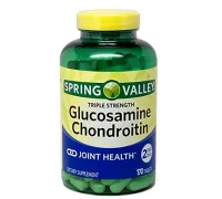 Spring Valley Triple Strength Glucosamine Chondroitin C/170unid Importado EUA + Frete Grátis 