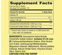 Spring Valley Triple Strength Glucosamine Chondroitin C/170unid Importado EUA + Frete Grátis  - Foto 3