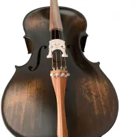 VIOLONCELO 4/4 ROLIM JA MASTER IMPORTADO ENVELHECIDO - Foto 3
