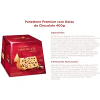 Santa Edwiges Panettone Chocolate 400G Premium - Foto 2
