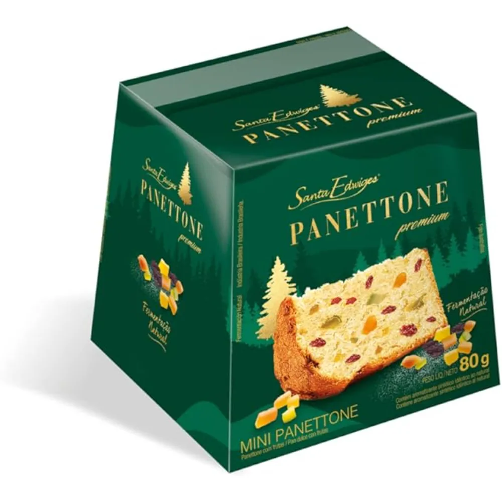 Mini Panettone Frutas Santa Edwiges 80g