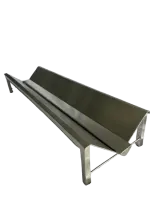 CALHA CIRURGICA GRANDE INOX