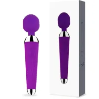 Vibrador Varinha Mágica em Silicone com 10 Vibrações USB - 180310 - Foto 3