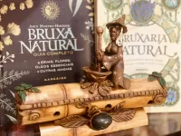 Incensário bruxa encantada