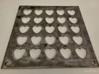 Cortador Para Marzipan e Doces Delicados em Formato de Corações, para 25 Doces de 3,5x5,5x1 cm - KIT com 6 Peças - Modelo CBCO3555/25 - Foto 7