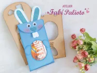 KIT05  Gabarito de Moldes em MDF  Coleção Embalagens de Páscoa 2024 - Foto 11