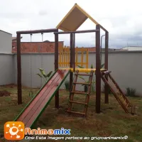 Casa do Tarzan de Eucalipto Modelo II