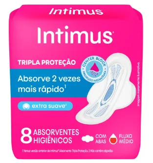 ABS.INTIMUS GEL C/ABAS-SUAVE C/08 Imagem