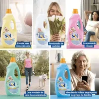 Girando Sol Amaciante Tradicional Frescor Herbal 2L - Foto 2