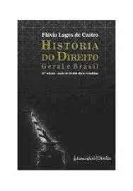 HISTORIA DO DIREITO GERAL E BRASIL (PRODUTO USADO - MUITO BOM)