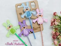 G1.534 Gabarito de Moldes  em MDF Ponteira Coelho Amoroso