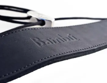 CORREIA ACOLCHOADA 100% COURO DUPLO PARA SAX ALTO / SOPRANO BAMBÚ - Foto 2