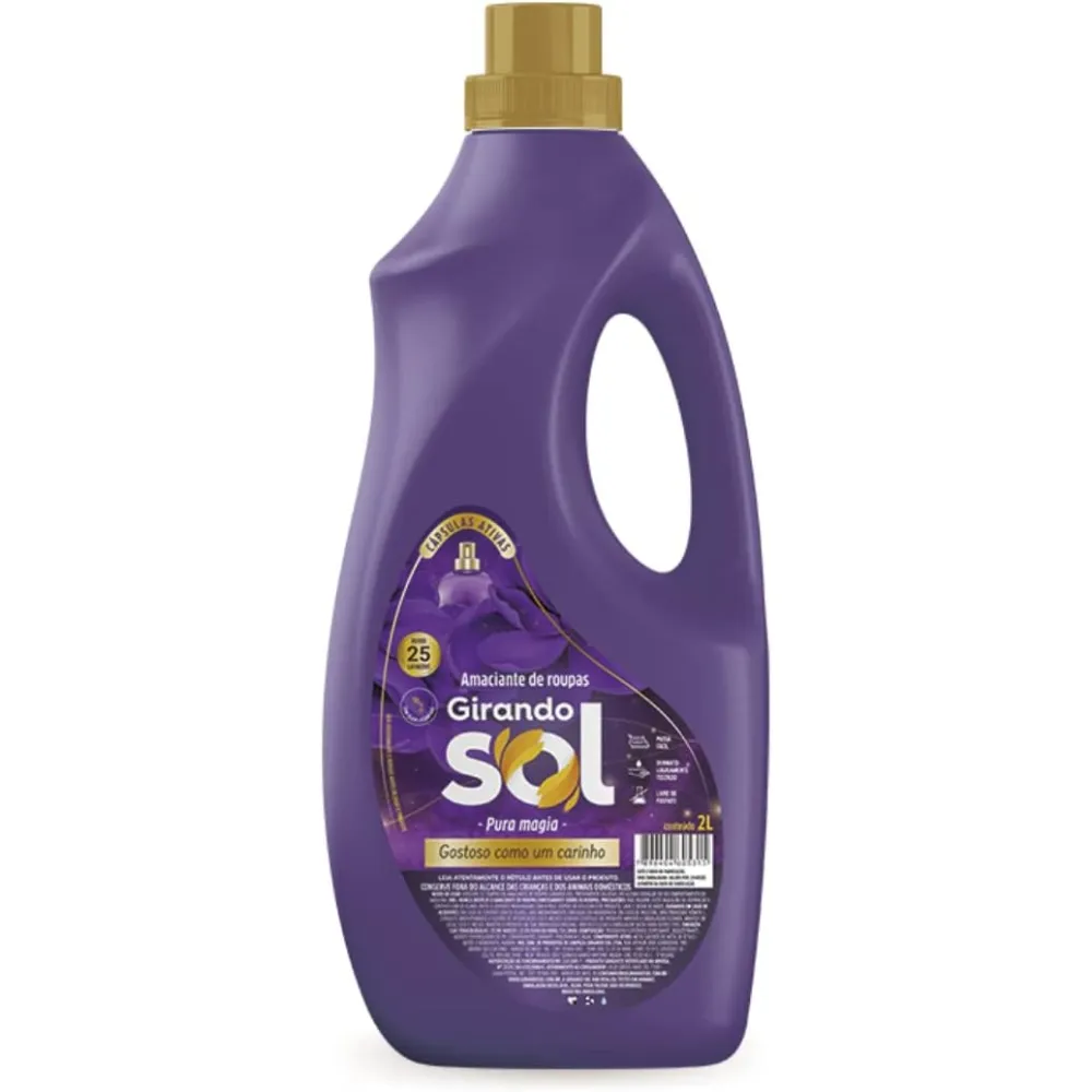 Girando Sol Amaciante Tradicional Pura Magia 2L
