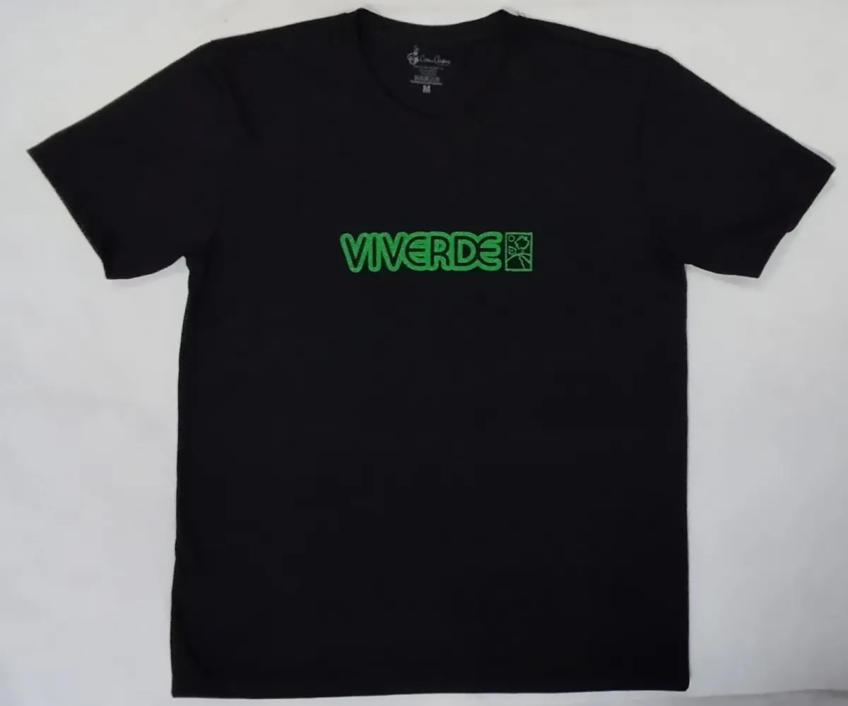 CAMISETA PRETA ENSINO MÉDIO - VIVERDE