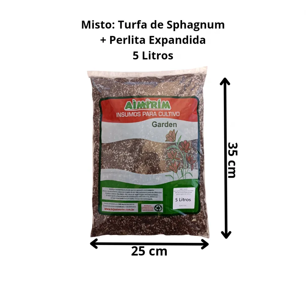 Substrato TRIMISTO Para Enraizamento De plantas - 5 Litros Imagem