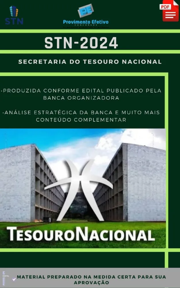 Apostila Concurso STN 2024 Operação e Infraestrutura
