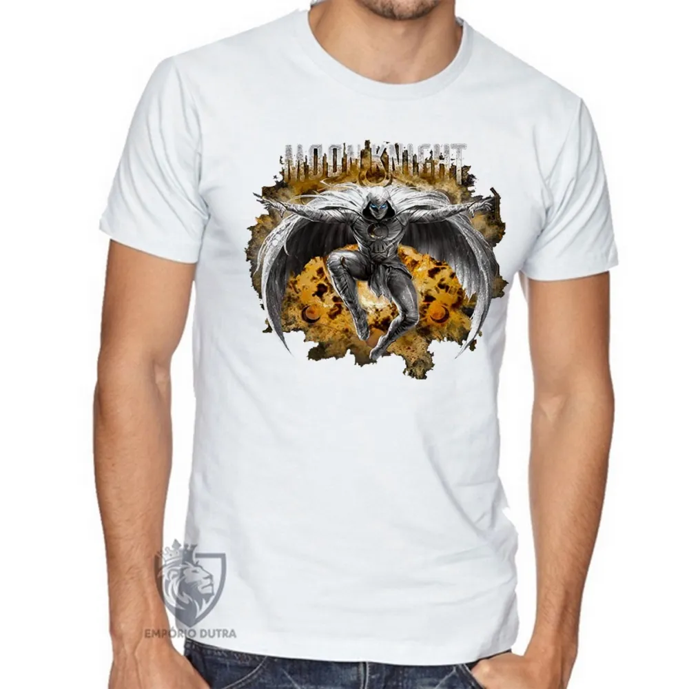 Camiseta Cavaleiro da Lua transformação