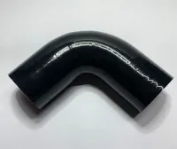 Mangote Preto em Silicone 90° de 2