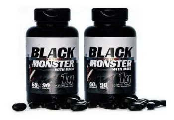 Black Monster Importado 1000mg 150caps com maca peruana