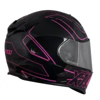 Capacete X 11 Revo Pro Tronix Rosa - Foto 2