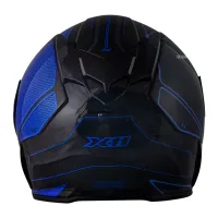 Capacete X 11 Revo Pro Tronix Azul - Foto 3