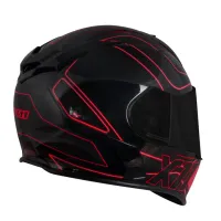 Capacete X 11 Revo Pro Tronix Vermelho - Foto 2
