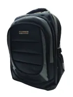 Ref: 1108B - Mochila Executiva World Bags - Cor Preto/Cinza. - Foto 5