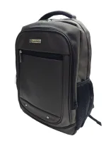 Ref: 1404B - Mochila Executiva World Bags - Cor Marrom. - Foto 2