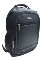 Ref: 1404A - Mochila Executiva World Bags - Cor Preto.