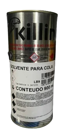 Solvente para Cola Killing 900ml Imagem