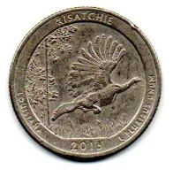 Estados Unidos - 2015D - 25 Cents - Louisiana - Park Quarter Dollar