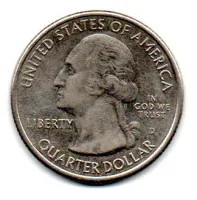 Estados Unidos - 2014D - 25 Cents - Virginia - Park Quarter Dollar - MBC - Foto 2